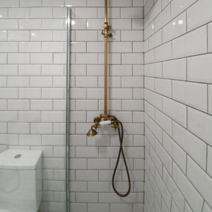 Shower Brass Silver