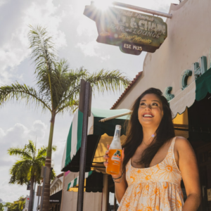 Beverage ACME Wood Doll