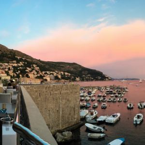 Card Table TV Yellow