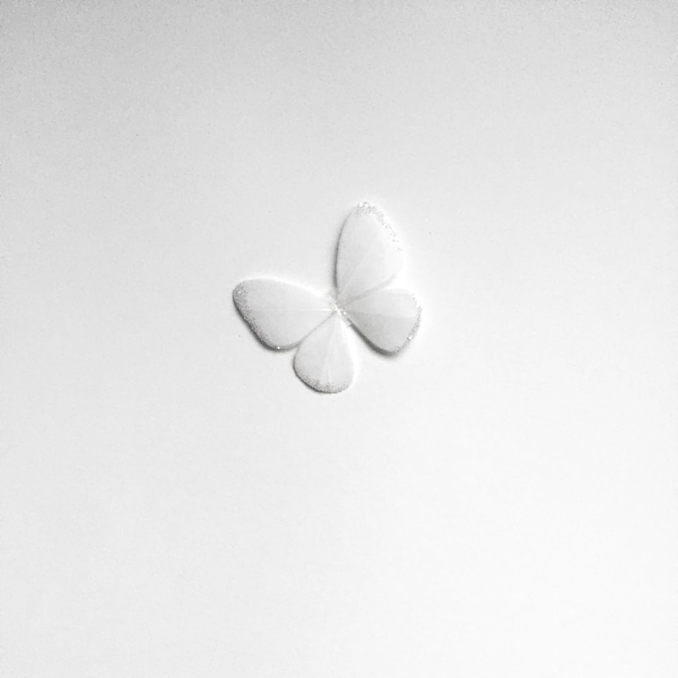 White Cushion Yellow Small